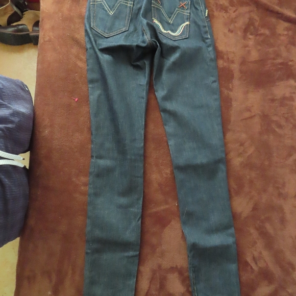 rare Replay 1212337 Womens regina Slim Fit Straight Leg Denim Jeans  27 (25x34) - Picture 2 of 9